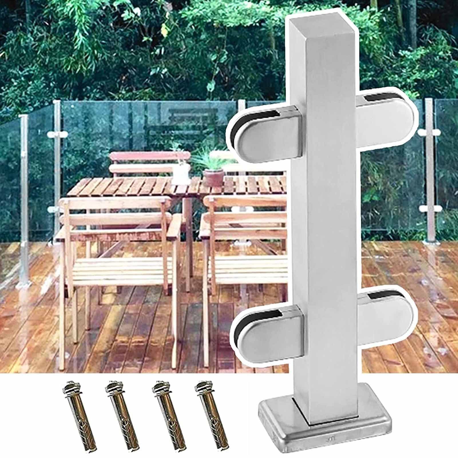 Garde-corps en verre design pour terrasse moderne et haut de gamme