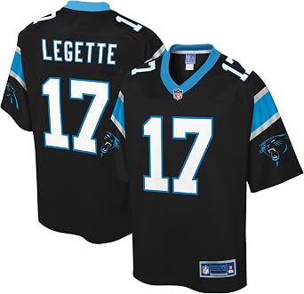 Mens Xavier Legette Carolina Panthers Black Pro Line Jersey
