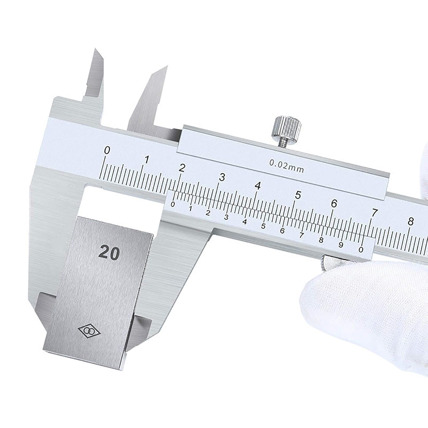 Carbon Steel Vernier Caliper, 0-200mm Measuring Tool Vernier Caliper Electronic, Inch/Metric