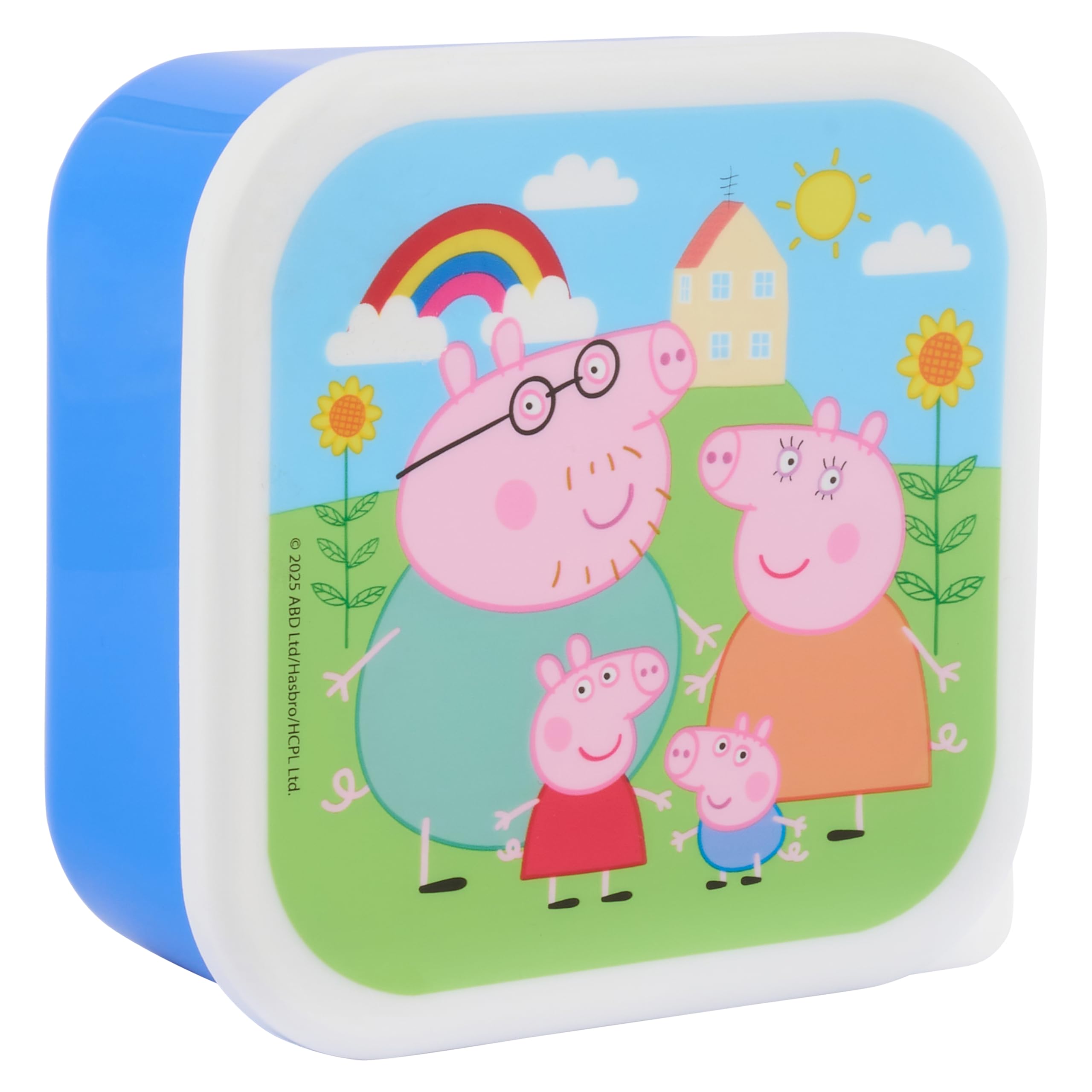 Amazon｜Peppa Pig Hooray 積み重ね可能なランチボックス - 3個セット