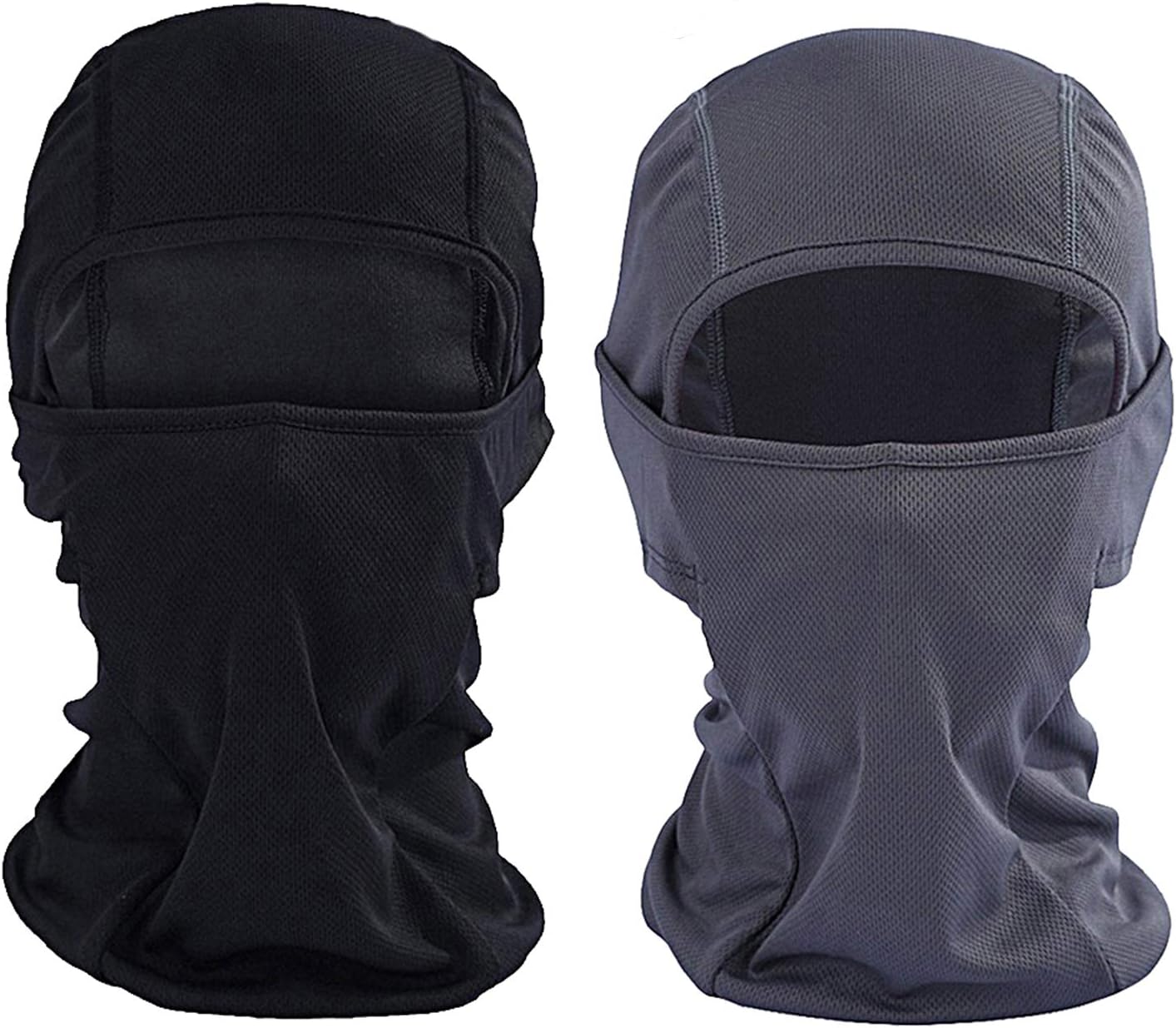 [2-Pack] Wind-Resistant Balaclava Ski Mask Face Mask Motorcycle Tactical Balaclava Hood