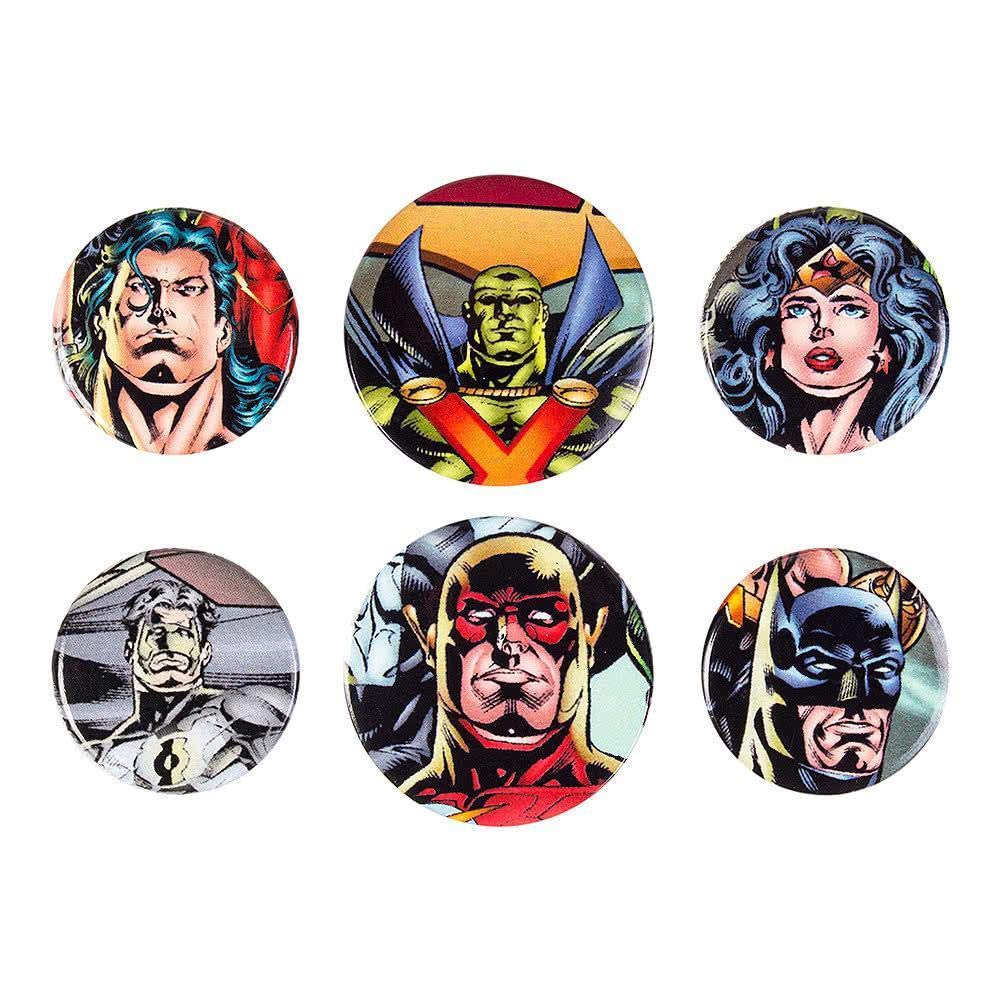 DC Comics Justice League Badge Pack, Multi-Colour