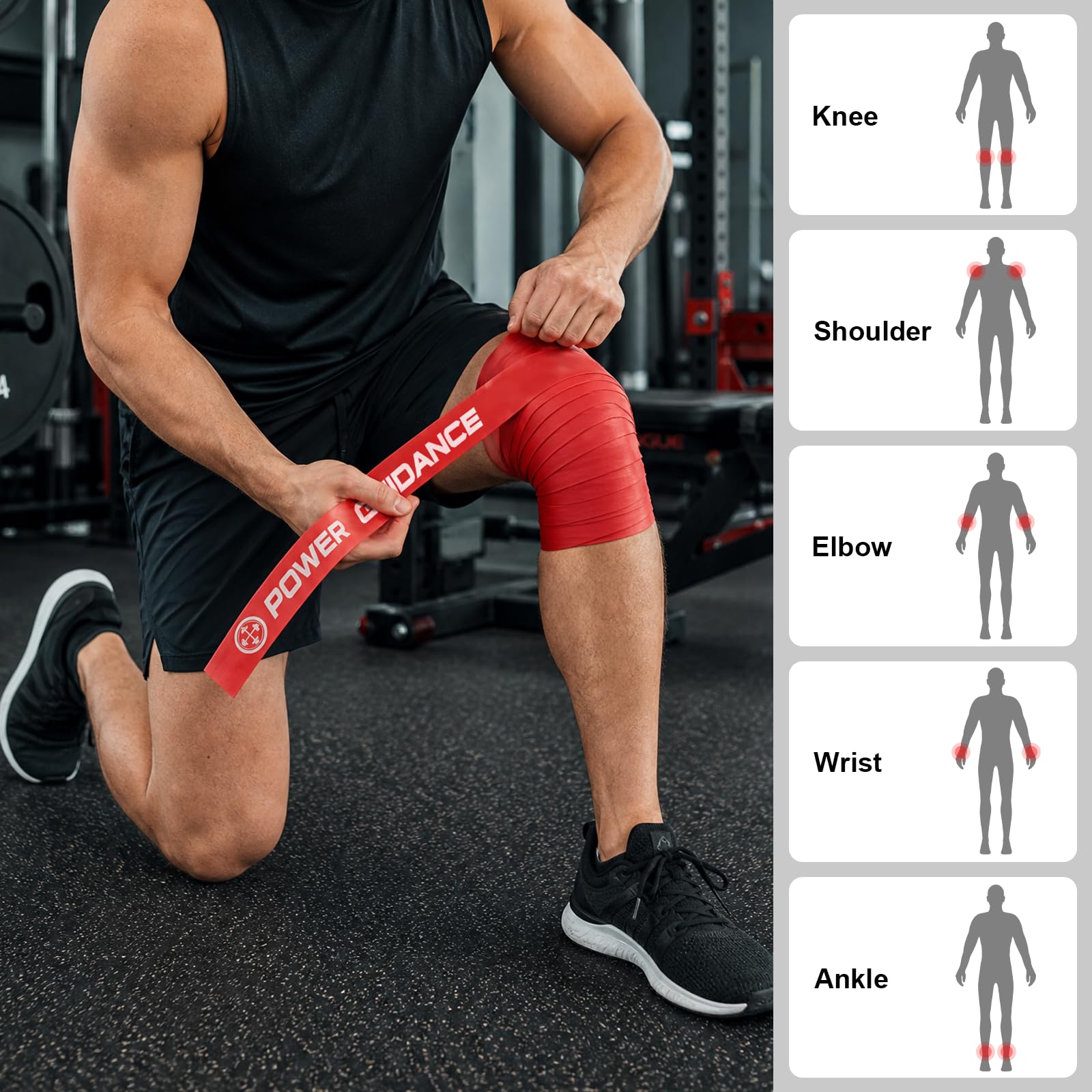 POWER GUIDANCE Muscle Floss Bands - Compression Bands - Mobility & Recovery Bands - for Improving Movement, Increasing Circulation & Reducing Soreness — Amazon image 6