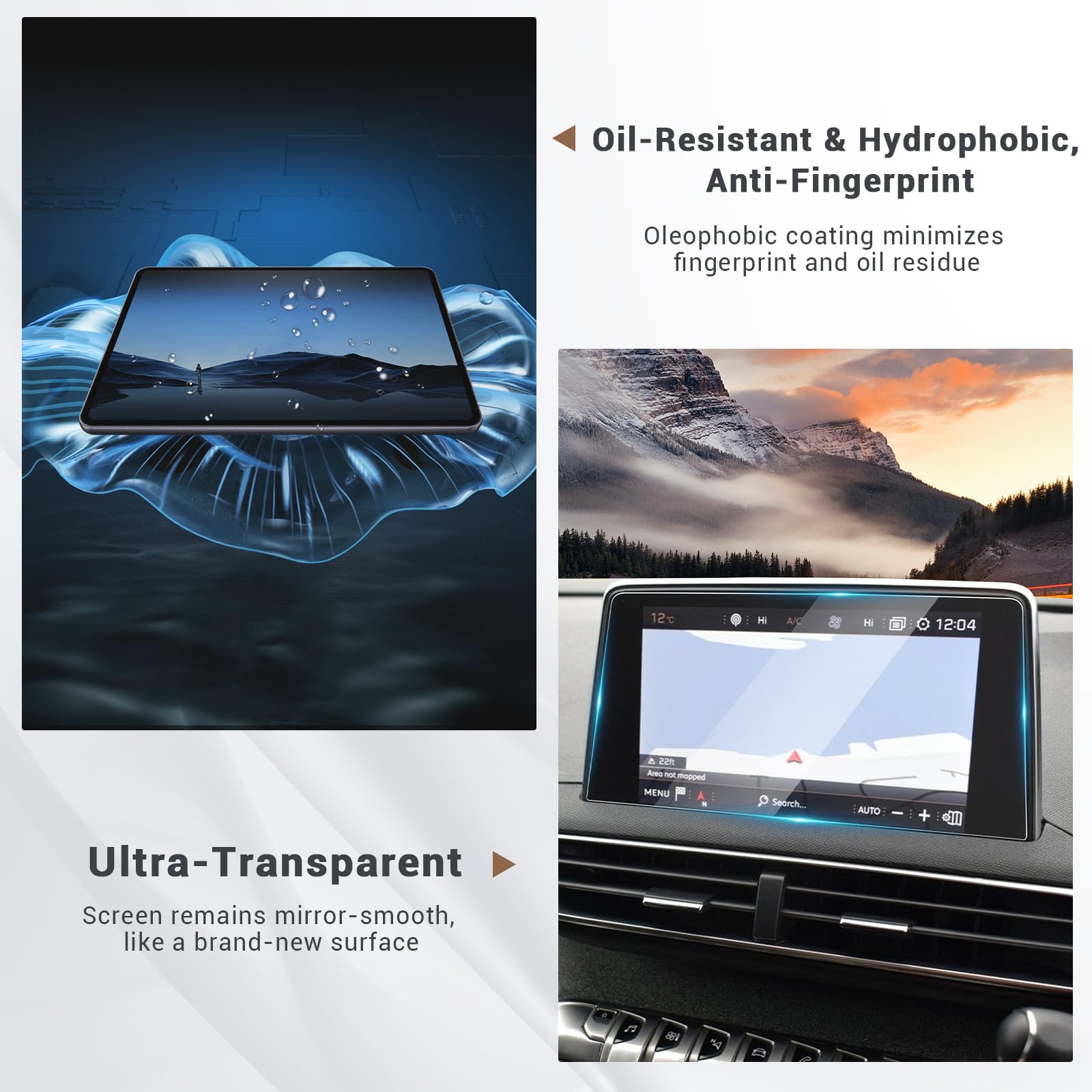 Compatible Avec Peugeot Pour 3008 5008 2017 2018 2019 2020 2021 2022 2023 Film D'écran De Navigation GPS Film De Protection D'écran De Tableau De Bord De Voiture Accessoires intérieurs ( Color : 7inch Compatible Avec Peugeot Pour 3008 5008 2017 2018 2019 2020 2021 2022 2023 Film D'écran De Navigation GPS Film De Protection D'écran De Tableau De Bord De Voiture Accessoires intérieurs ( Color : 7inch