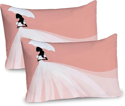 Miniatura 29 de Jukebox almohada Sham by ambesonne, impresión digital Retro. Fiesta temática de Old Antique Música Radio Set, tamaño estándar Impreso Funda de