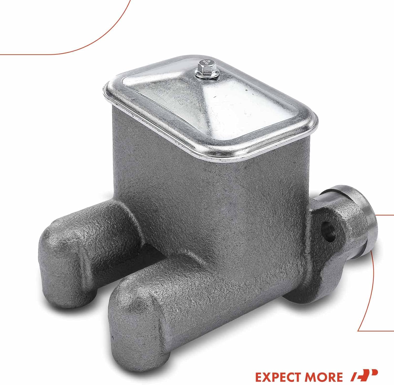 A-Premium Brake Master Cylinder with Reservoir and Cap Compatible with Chevy and GMC Vehicles - C10/30 Panel, C10/20/30 Pickup, C40, K10/20 Pickup, P10 Series, Suburban, 1000/1500/2500 Series, 3000
