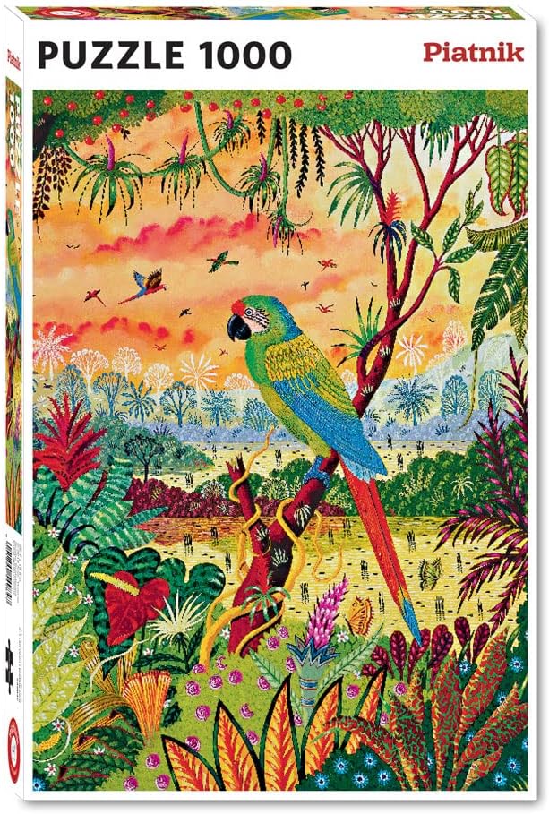 Piatnik Great Green Macaw Jigsaw Puzzle (1000 Pieces)