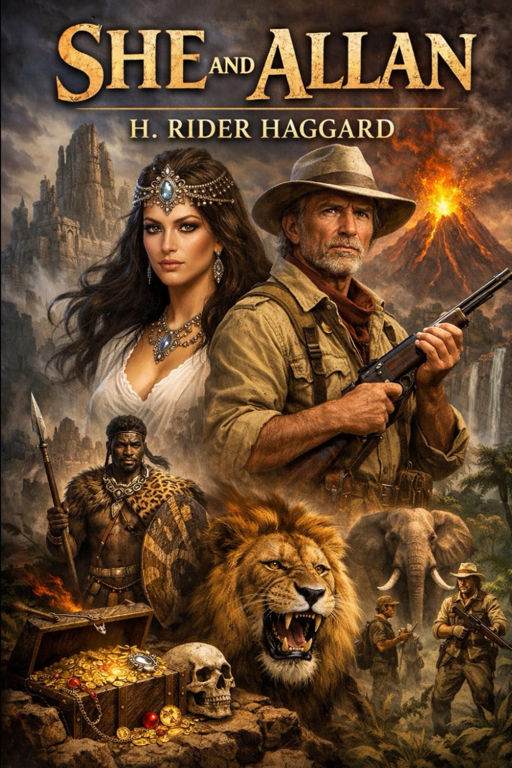 Allan Quatermain: A Classic Lost World Adventure Featuring Allan Quatermain and Ayesha