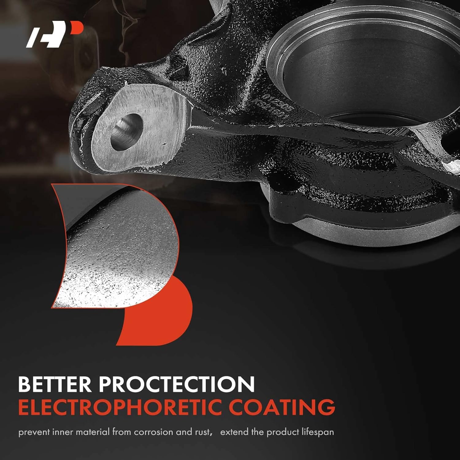 A-Premium Front Left Suspension Steering Knuckle Compatible with Honda Accord 2018 2019 2020 2021, Driver Side