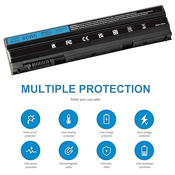 Amazon.com: T54FJ M5Y0X 8858X Laptop Battery for Dell