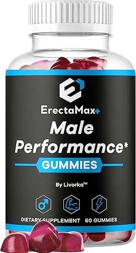 Erecta Max+ - Gomitas oficiales ErectaMax+ Premium Gummys fórmula avanzada natural para la salud y el bienestar, suplemento diario ErectaMaxPlus,