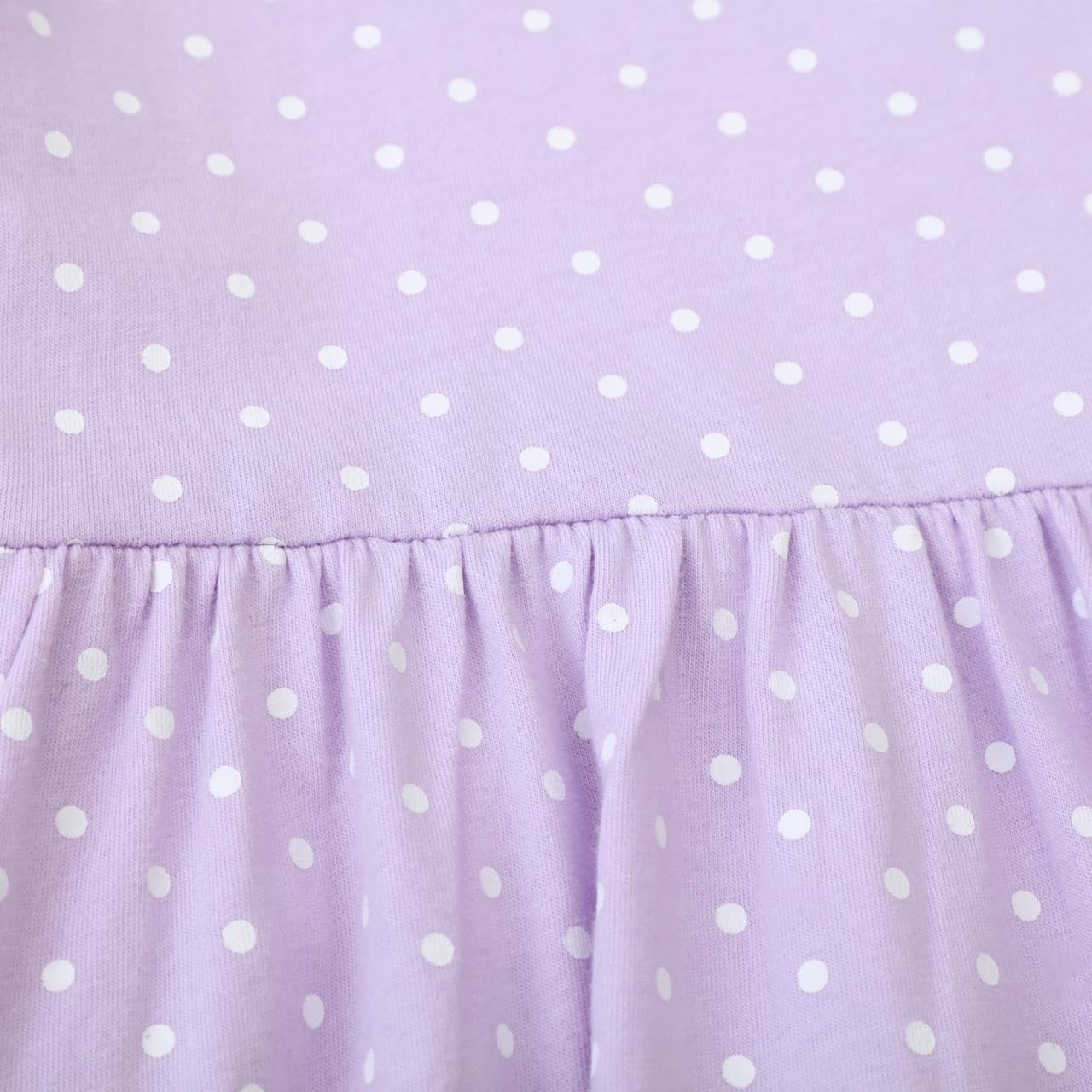 Hongshilian Toddler Girl Casual Floral Dress Cartoon Print Summer Clothing 2-7 Years - Image 5