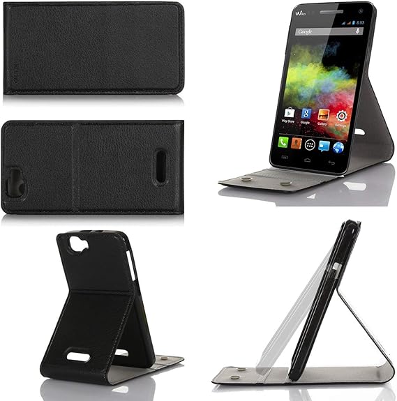 Cadorabo Custodia Per WIKO U FEEL LITE Book Cover