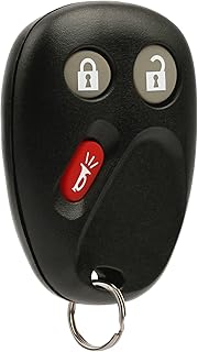 Key Fob Keyless Entry Remote fits 2003 2004 2005 2006 Chevy Tahoe Suburban Silverado Avalanche Equinox SSR / GMC Sierra Yukon / Cadillac Escalade / Hummer H2 / Pontiac Torrent / Saturn Vue (LHJ011)