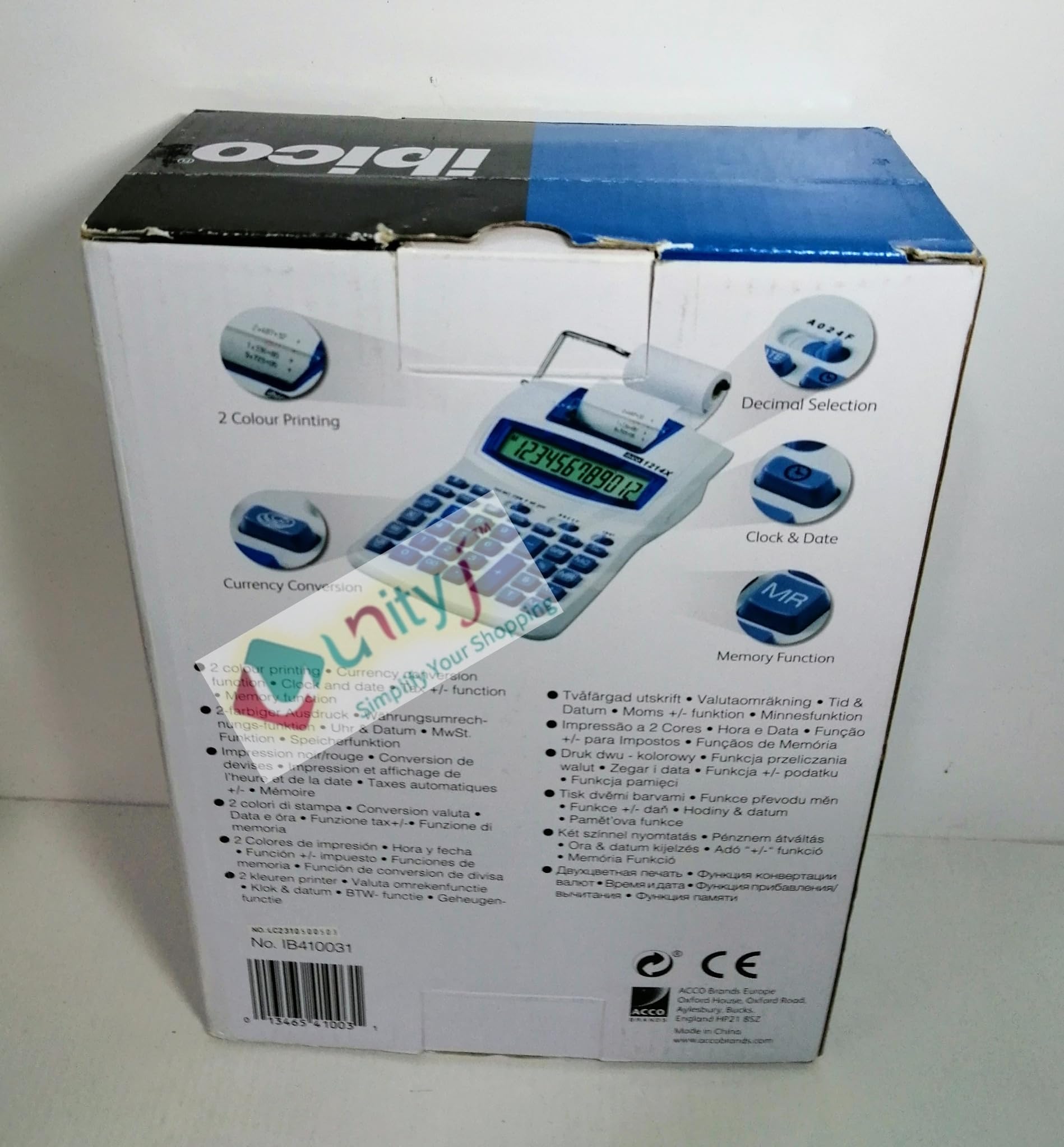 Rexel Ibico 1214X Taschenrechner