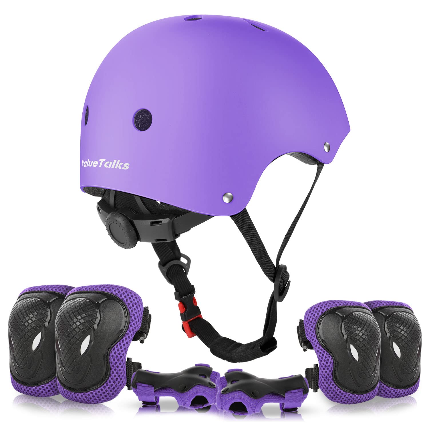 Ignite combo pack Skateboard met helm, knie en elleboog beschermers
