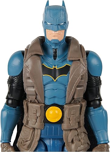 Miniatura 6 de DC Figura de acción de cómics, Batman de 12 pulgadas, juguetes coleccionables de superhéroes para niños y niñas, a partir de 3 años