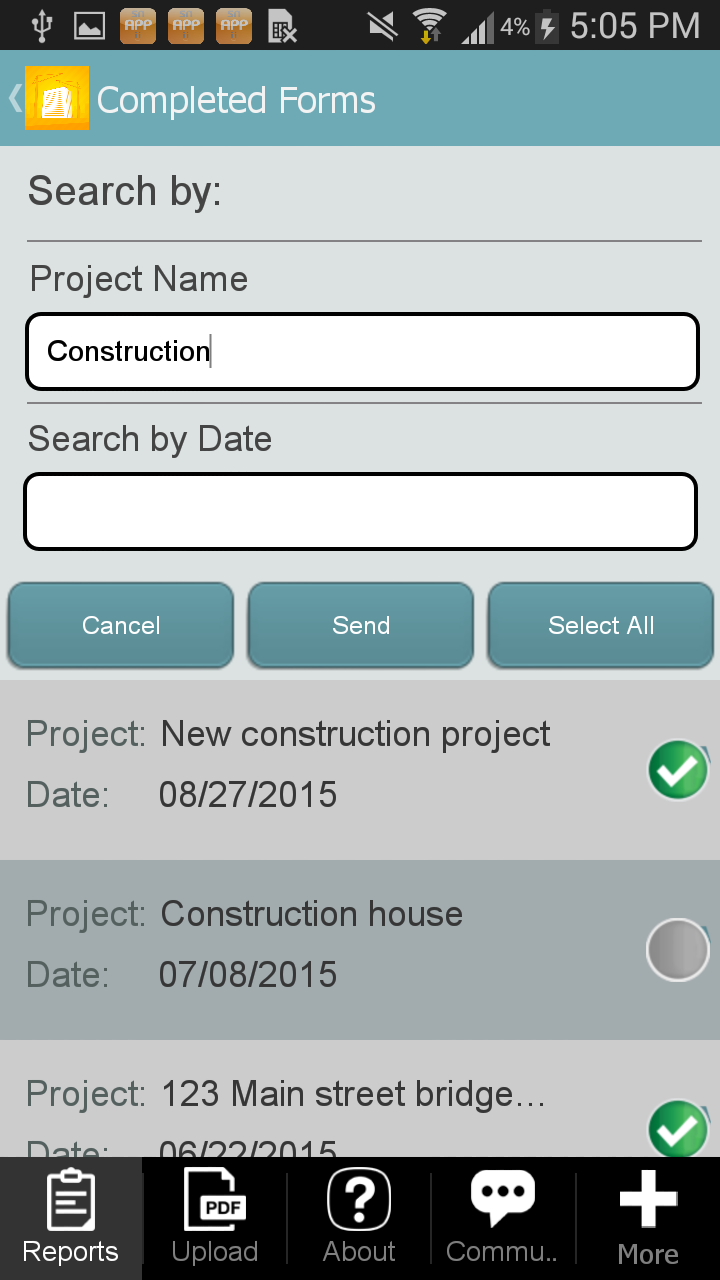 Aplicación Construction Daily Log App en Amazon Appstore