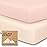 KeaBabies 2-Pack Organic Crib Sheets for Boys, Girls - 52x28 Fitted Crib Mattress Sheet Neutral, Breathable Jersey Cotton Cover for Baby Bed, Toddler Mattress, Soft & Cute Prints (Cameo)
