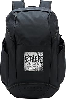 Ether Tshirt Music Rap Oldschool Hiphop Urban Streetwear Sport Backpack