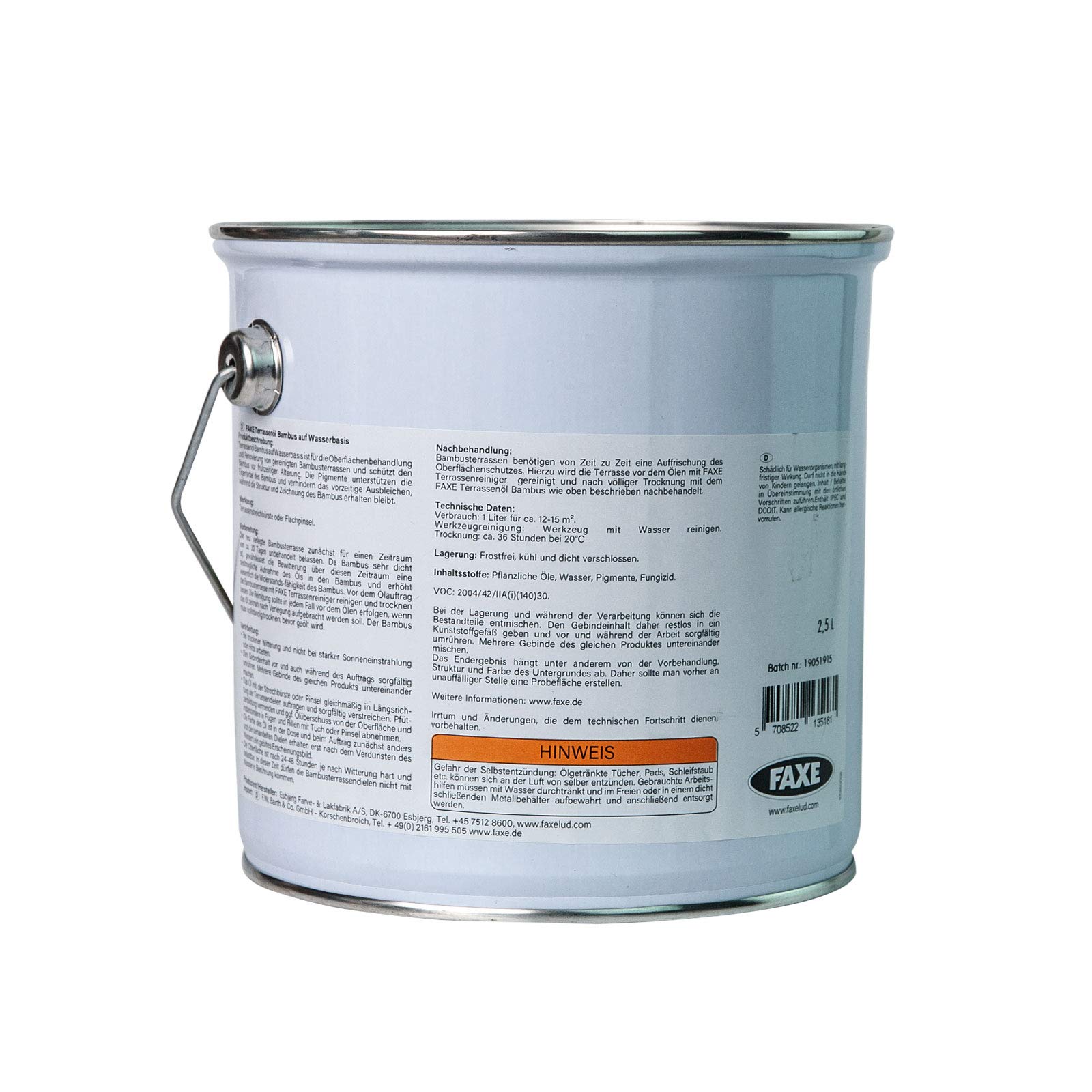 bambus tisch outdoor rund Mas Outdoor Bartisch