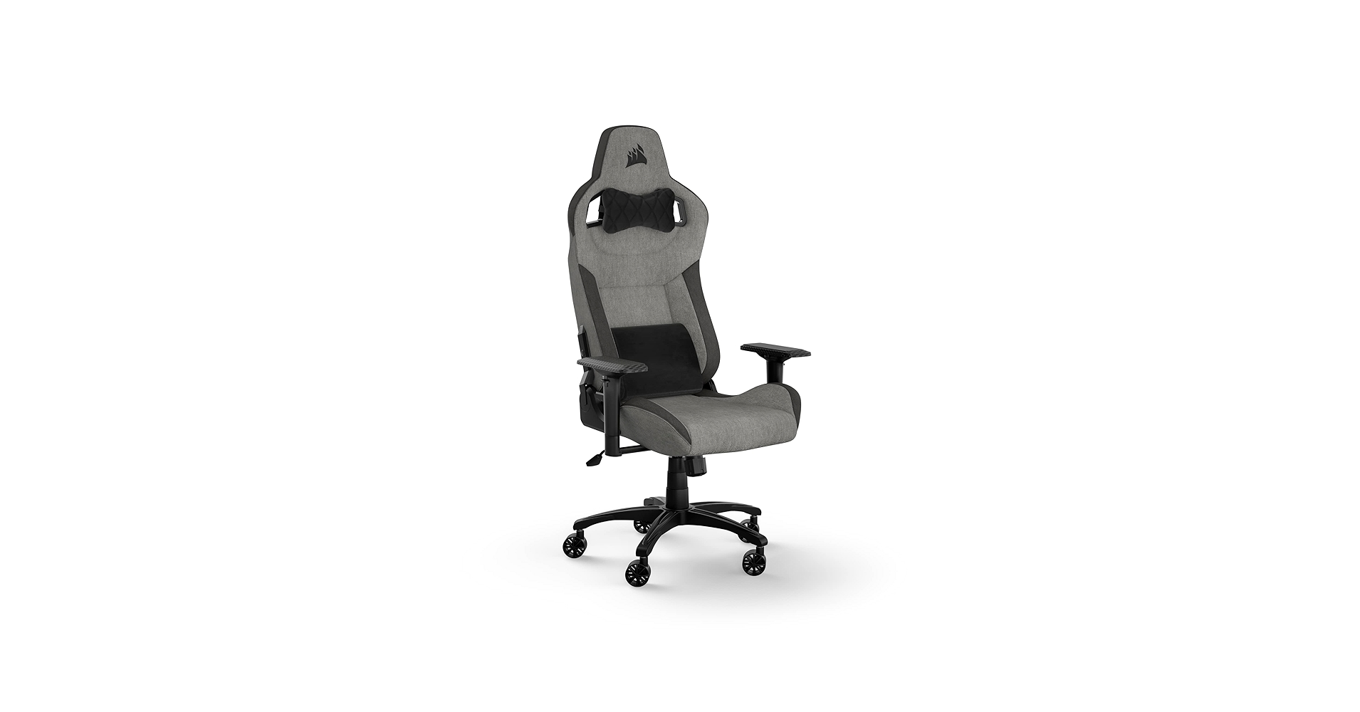 CORSAIR T3 RUSH グレー/チャコール  背面部品 Amazon.com: Corsair T3 Rush Fabric Gaming Chair (2023