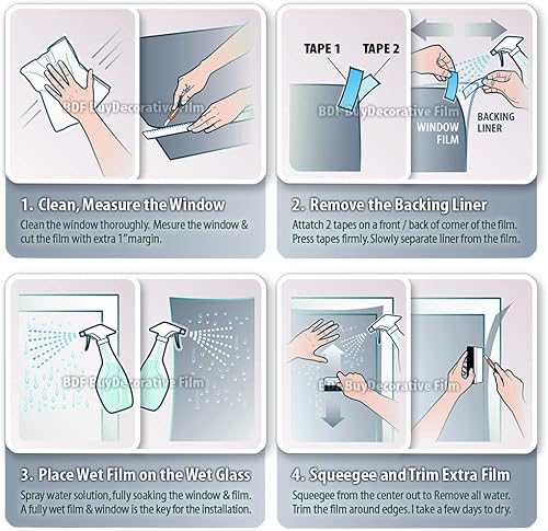 Miniatura 7 de BDF S15 película para ventana espejada, color plateado (oscuro), una sola cara, 15, CSRSI1536100