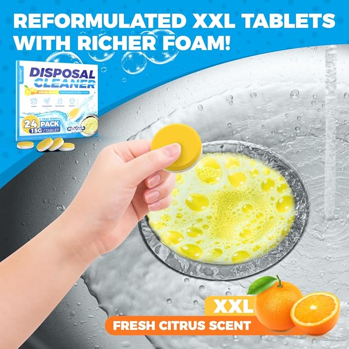 Pastillas Limpiadoras para Triturador de Basura - 24 Unidades miniatura 4
