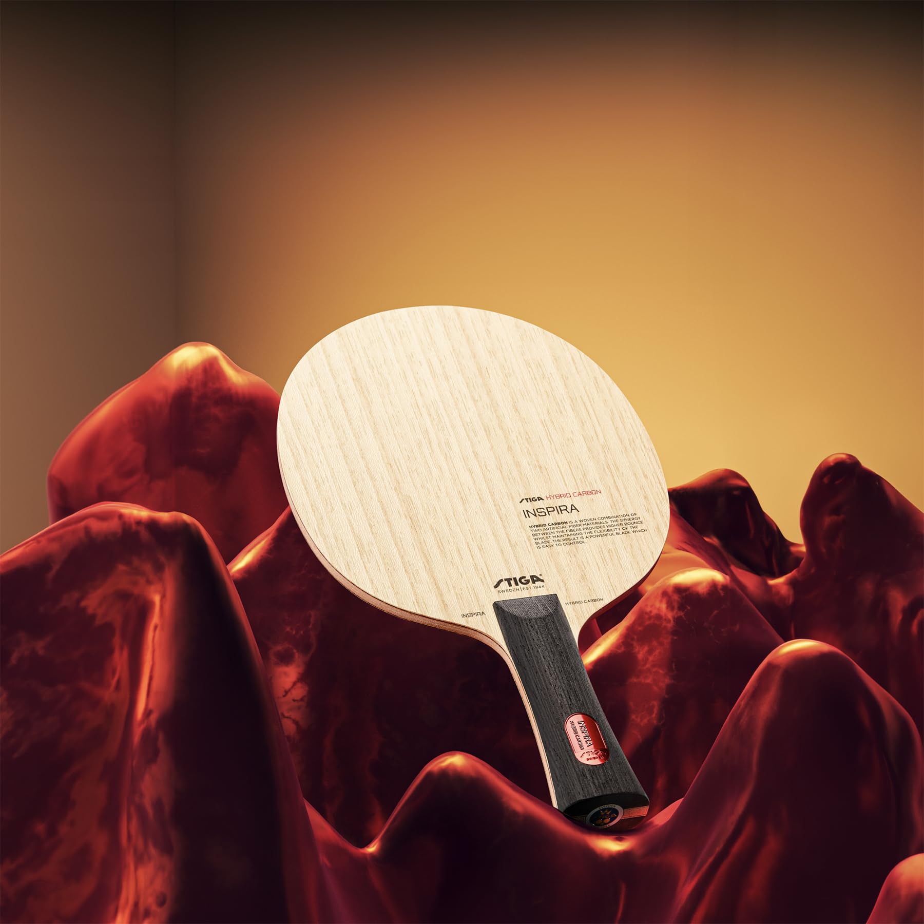 Stiga Inspira Hybrid Carbon Tennis de Table Bois