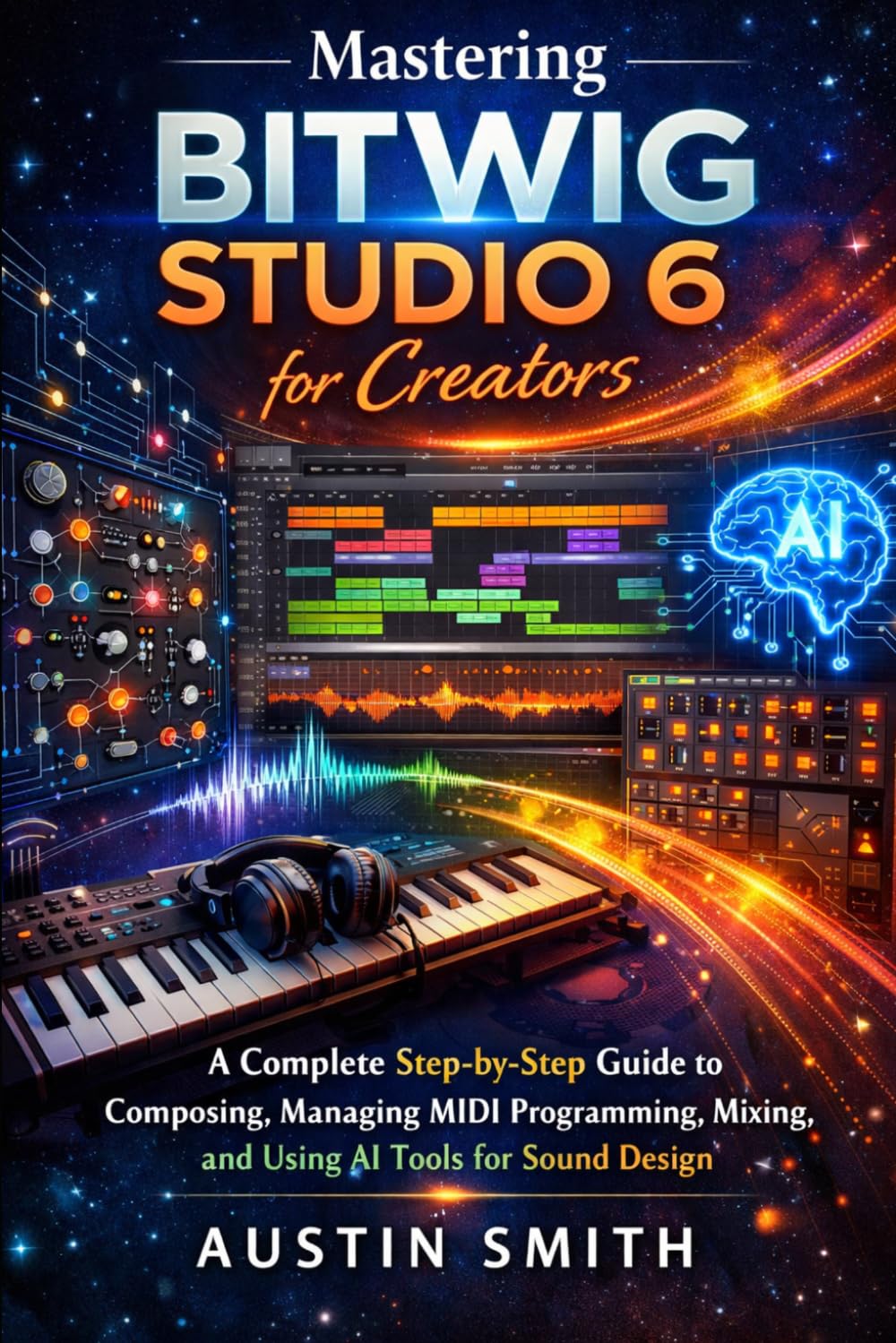 Mastering Bitwig Studio 6 for Creators: A Complete Step-by-Step Guide to Composing, Managing MIDI Programming, Mixing, and Using AI Tools for Sound Design (Music and Audio Software Guides)