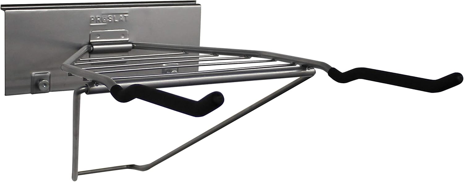 Proslat 10033 Horizontal Bike Hook, Silver