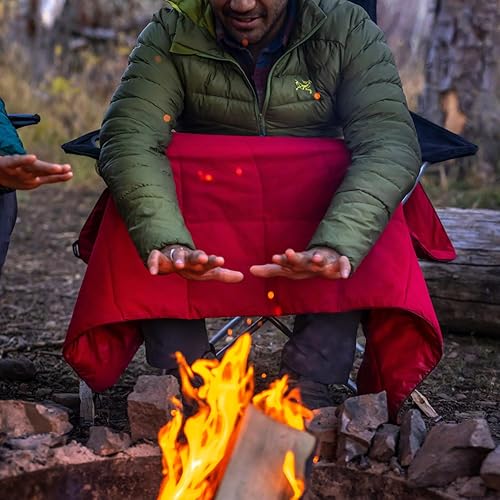 Miniatura 8 de Rumpl The NanoLoft - Manta hinchada  Manta de campamento para interiores y exteriores para viajes, picnic, viajes a la playa, conciertos, 38 x 52