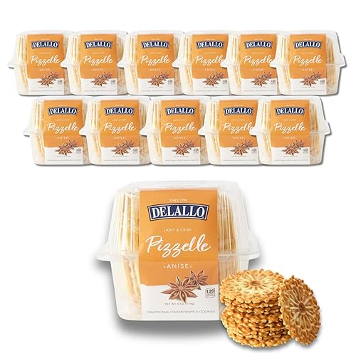 Miniatura 8 de DeLallo Anís Pizzelle 6 oz 2 unidades