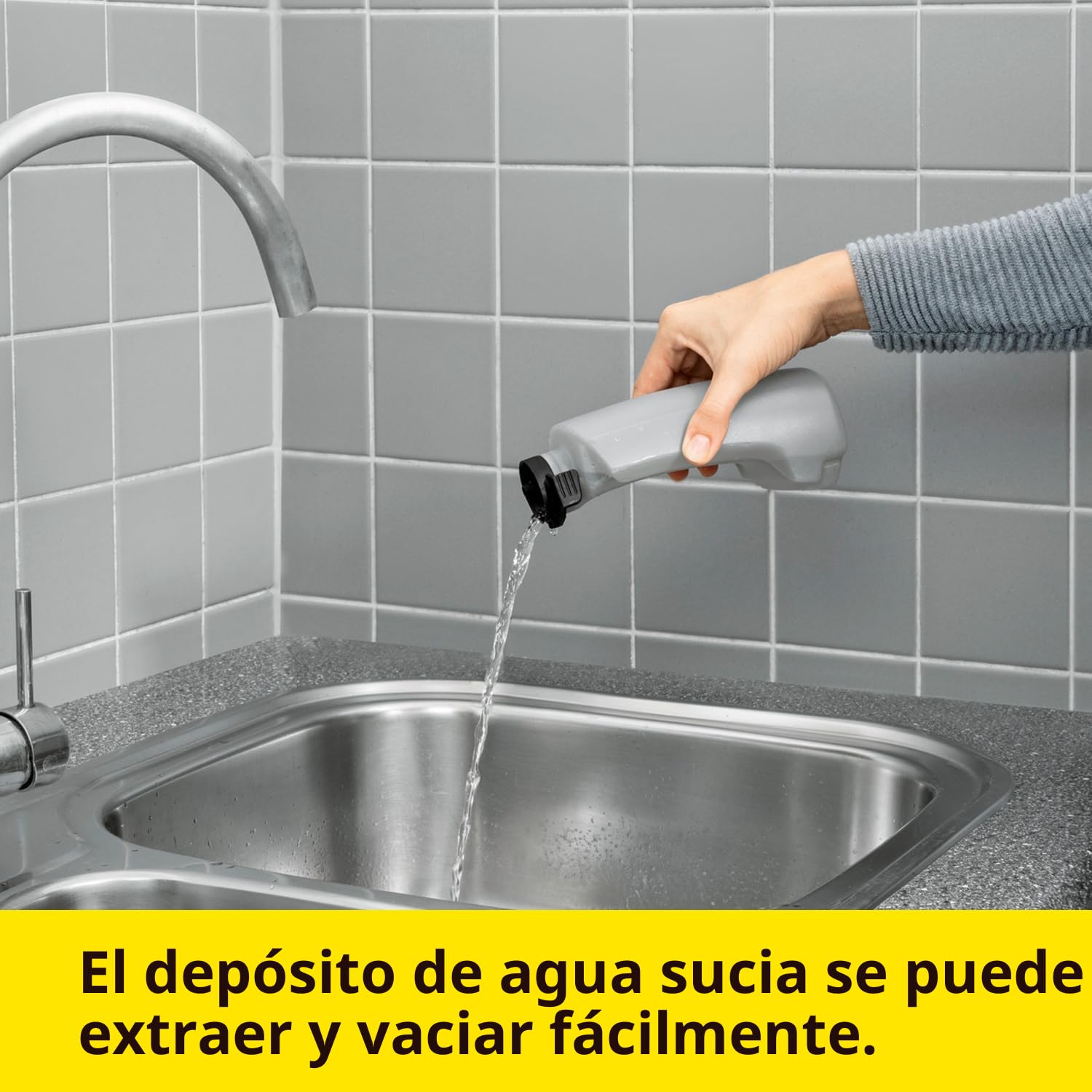 KÄRCHER Limpiadora de Cristales WV 6 Plus Multi Edition, batería de 100 min, Botella de pulverización con paño de Microfibra, 3 Labios de Repuesto de Color, limpiacristales Concentrado de 20 ml