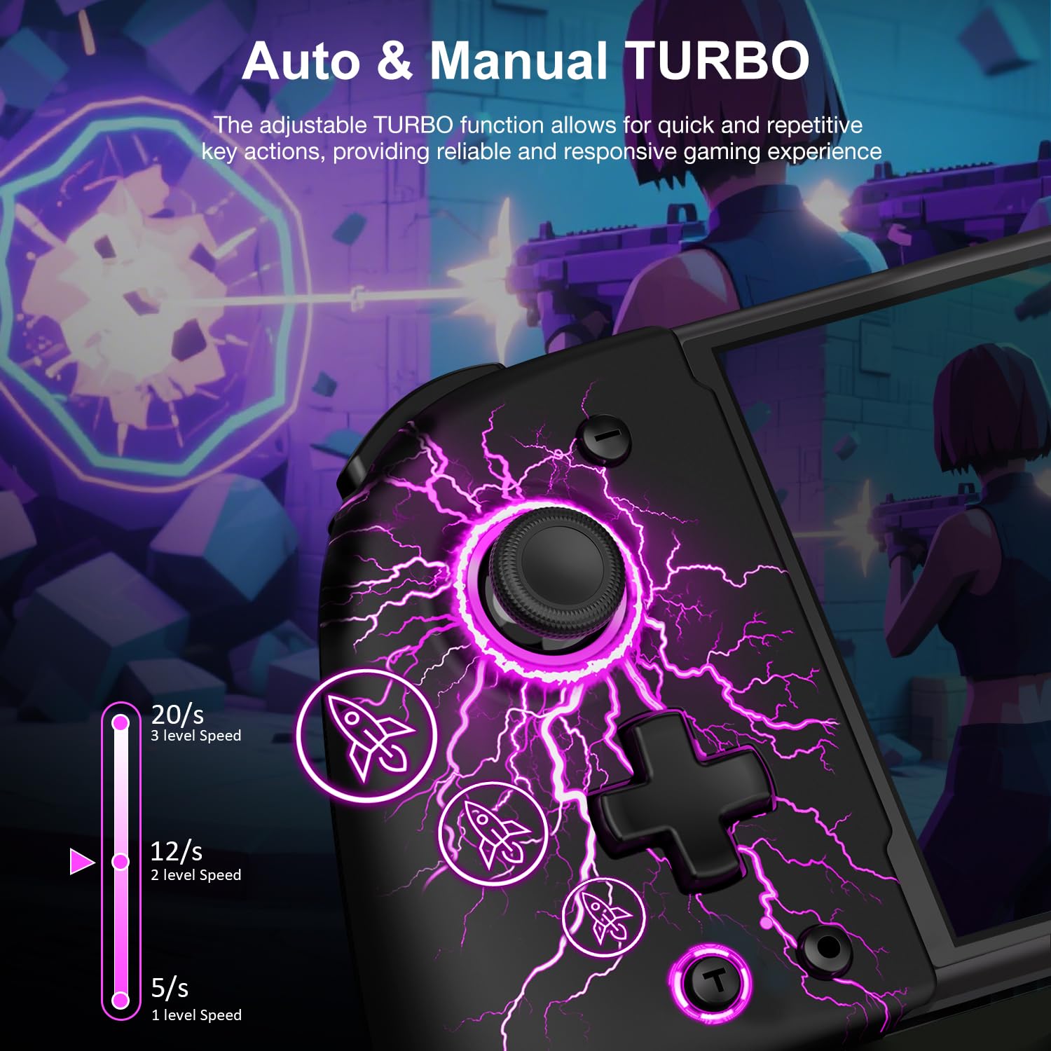 Amazon.com: Spican Switch Controllers for Nintendo Switch/Switch