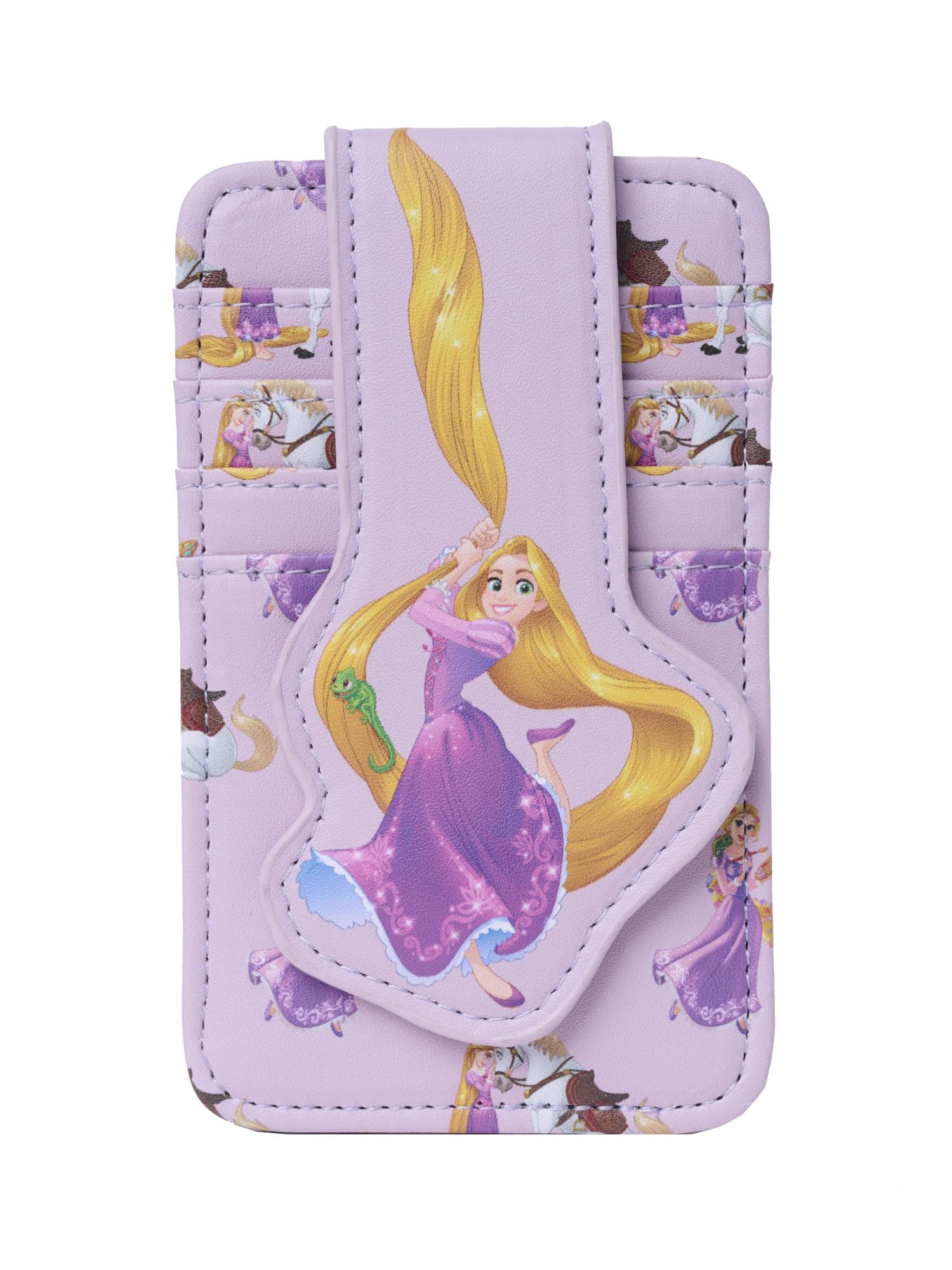 Disney Rapunzel Card Holder Women Slim Wallet Lilac