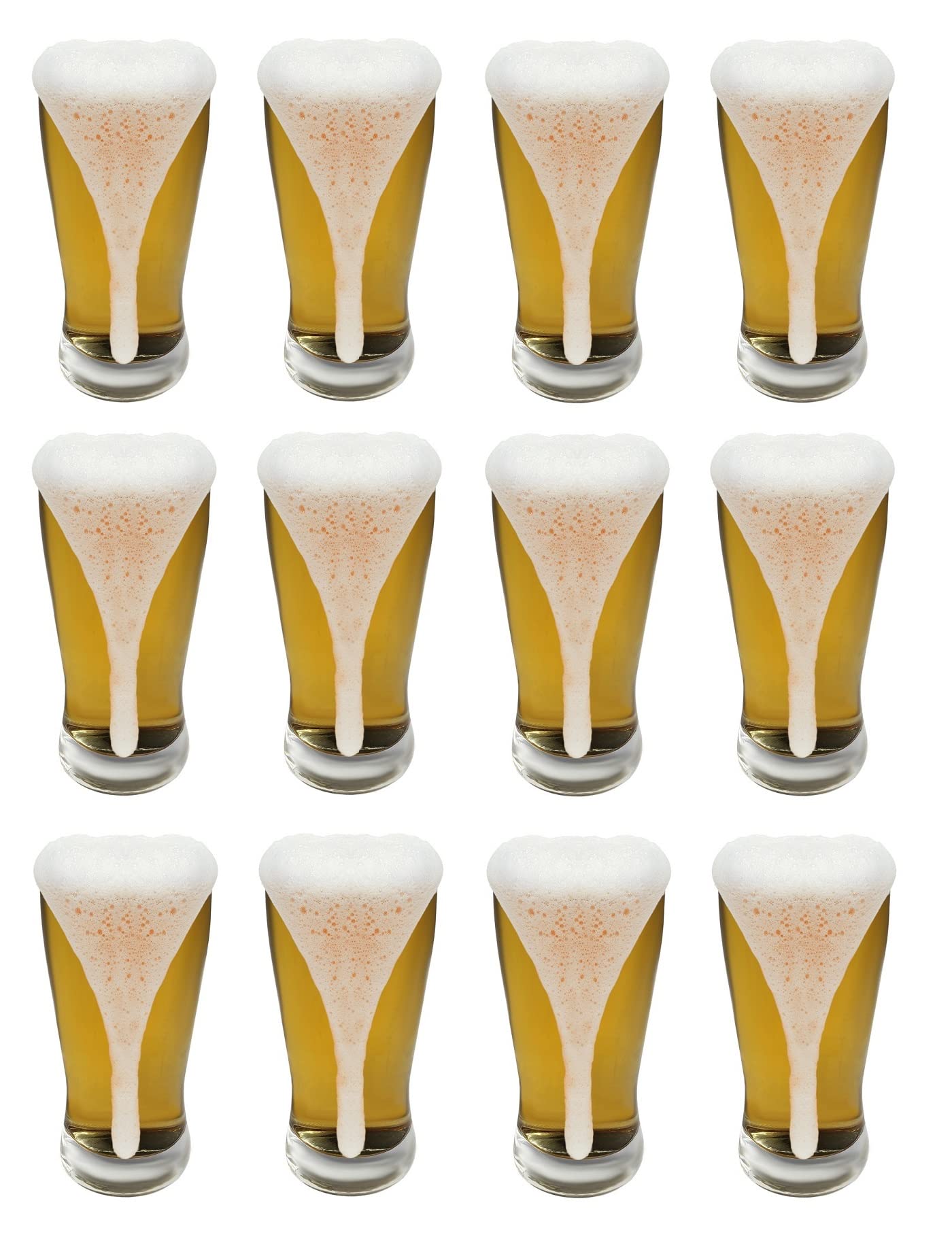 Provance Set di 12 bicchieri da birra da 0,3 l, 300 ml, Pils