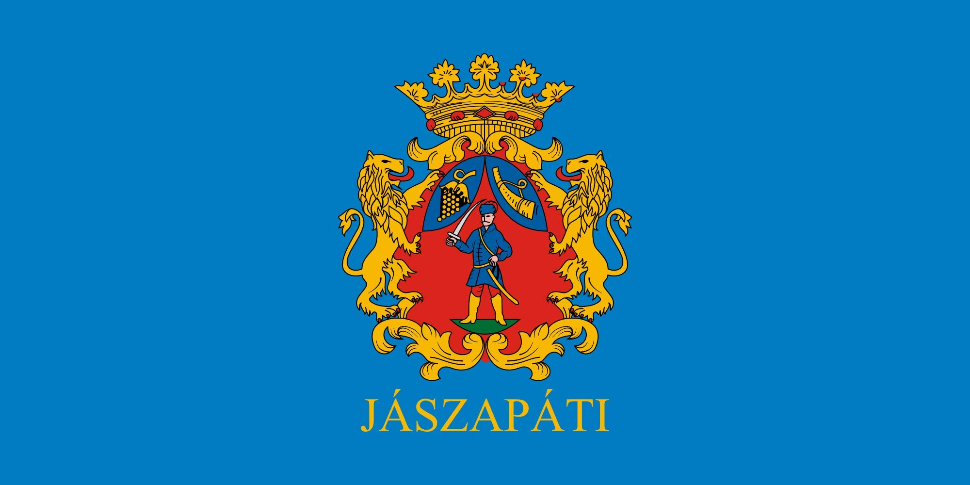 Drapeau Jászapáti paysage : Décorez votre jardin et vos événements culturels