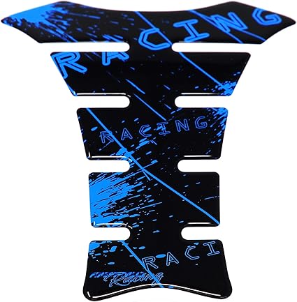 Motoking Tankpad Carbon | Tankschutz Motorrad | Lackschutz Aufkleber Schwarz