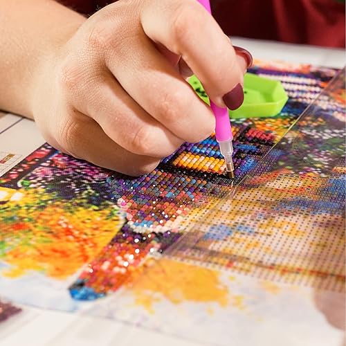 Miniatura 8 de Similane Kits de arte de diamantes para adultos y niños, cristal de taladro completo 5D, cuentas de arte de gemas de diamante, manualidades para