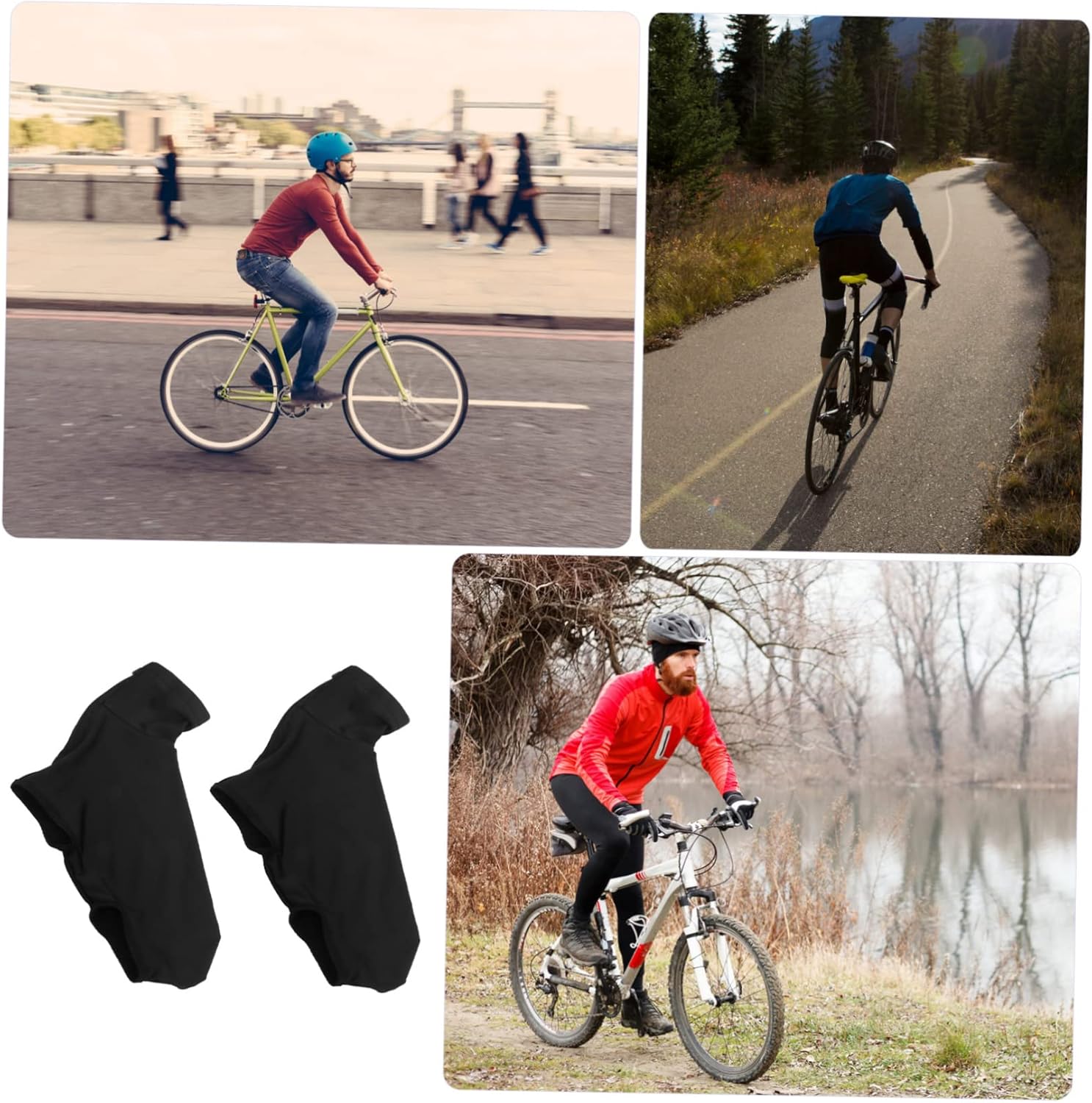 2pcs Rain Boots Cover Mini Stainless Steel Pot Anti Slip Shoe Cover Anti-Slip Shoe Cover Cycling Bike