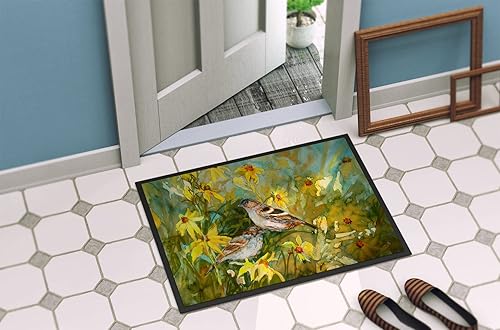 Miniatura 110 de Caroline's Treasures PJC1117JMAT - Felpudo para puerta delantera de 24 x 36 pulgadas, tapete antideslizante lavable de pelo bajo, 24 x 36 pulgadas