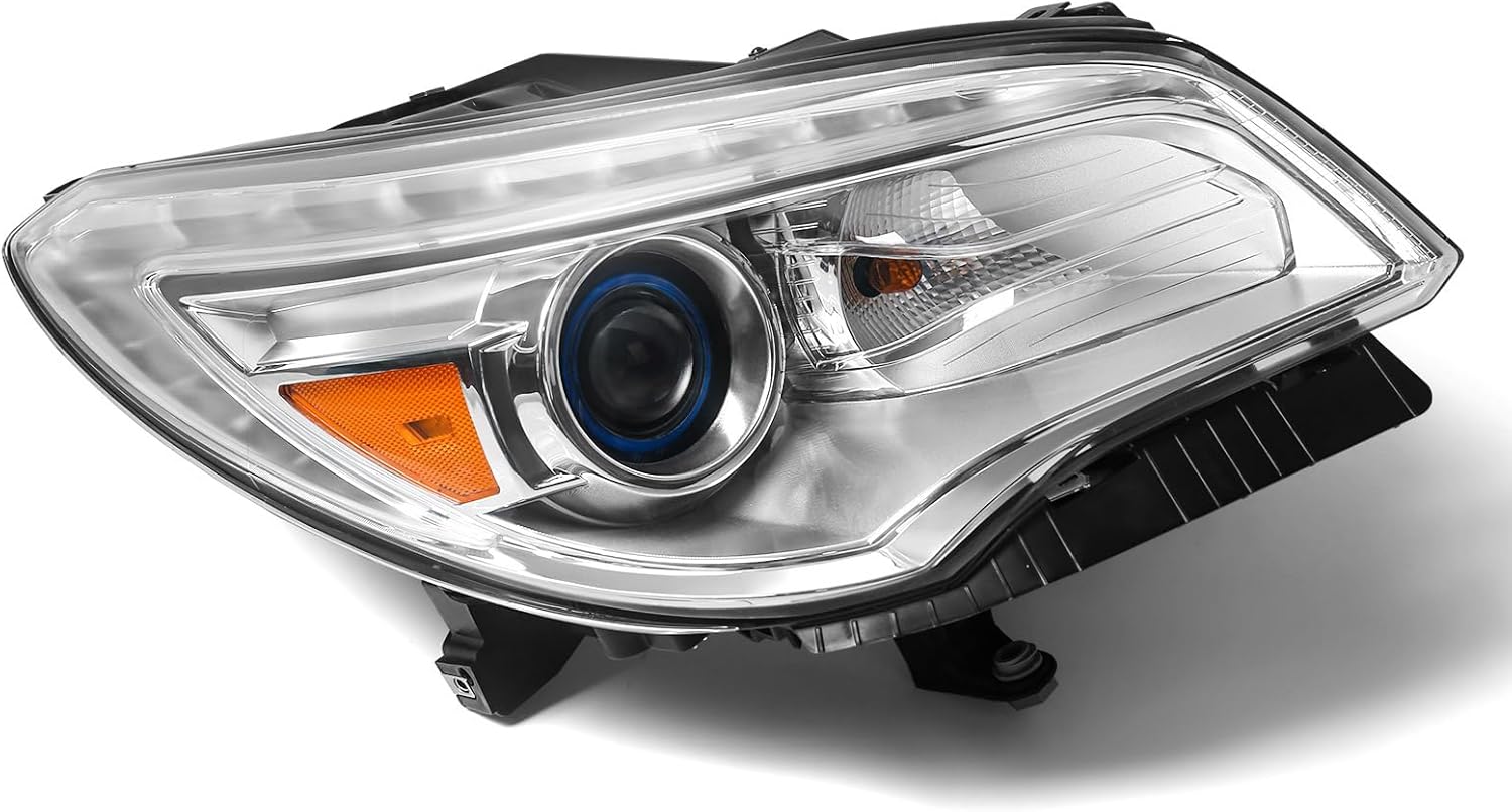 FIONE HID/Xenon Non-AFS Headlight Assembly Compatible with Buick Enclave 2013-2017 Right Passenger Side RH 84026395