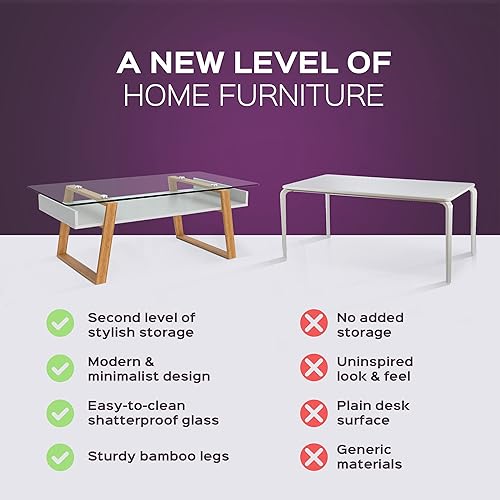 Miniatura 7 de Massimo and Donatella Vidrio templado Bambú Madera Vidrio Blanco