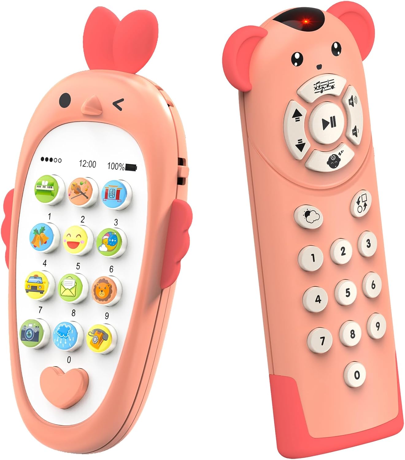 Doloowee Baby Toy Phone and learning toys Remote Toy set