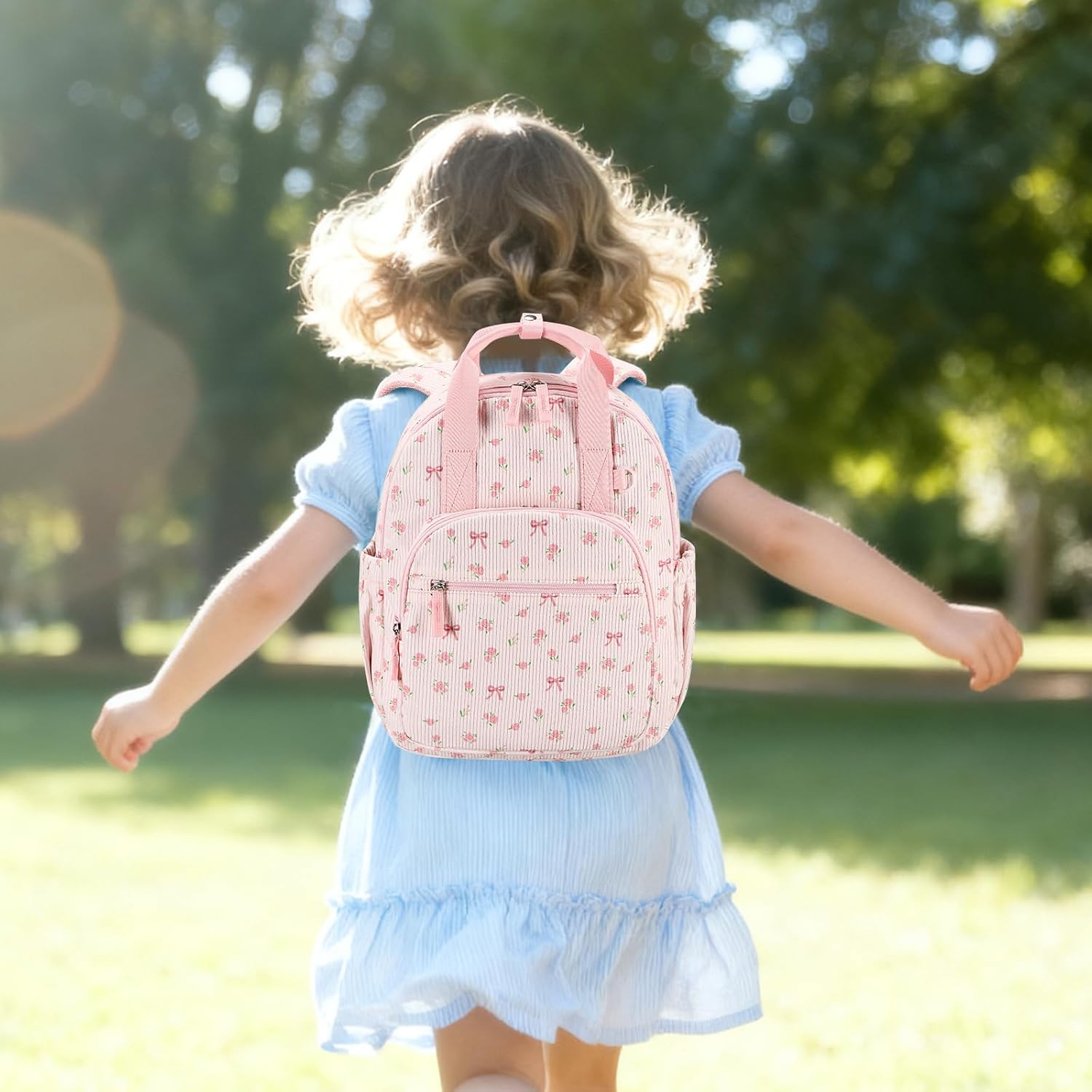 Bluboon Kids Backpack for Girls Boys 4-8 Cute 15" School Backpacks Preschool Kindergarten Bookbags Daycare Travel - Image 5