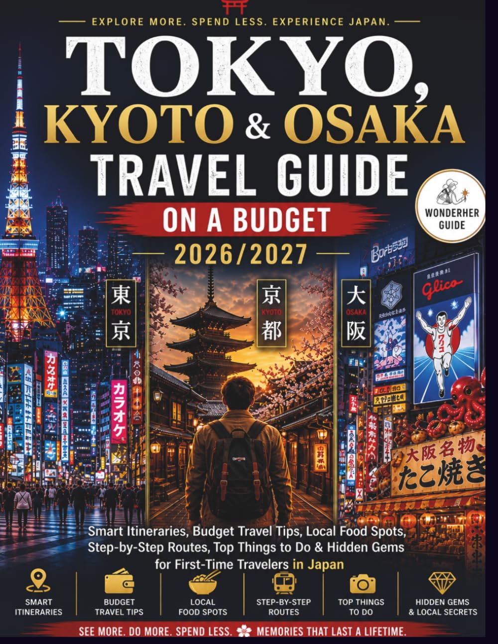 Tokyo, Kyoto & Osaka Travel Guide on a Budget 2026/2027: Smart Itineraries, Budget Travel Tips, Local Food Spots, Step-by-Step Routes, Top Things to Do & Hidden Gems for First-Time Travelers in Japan