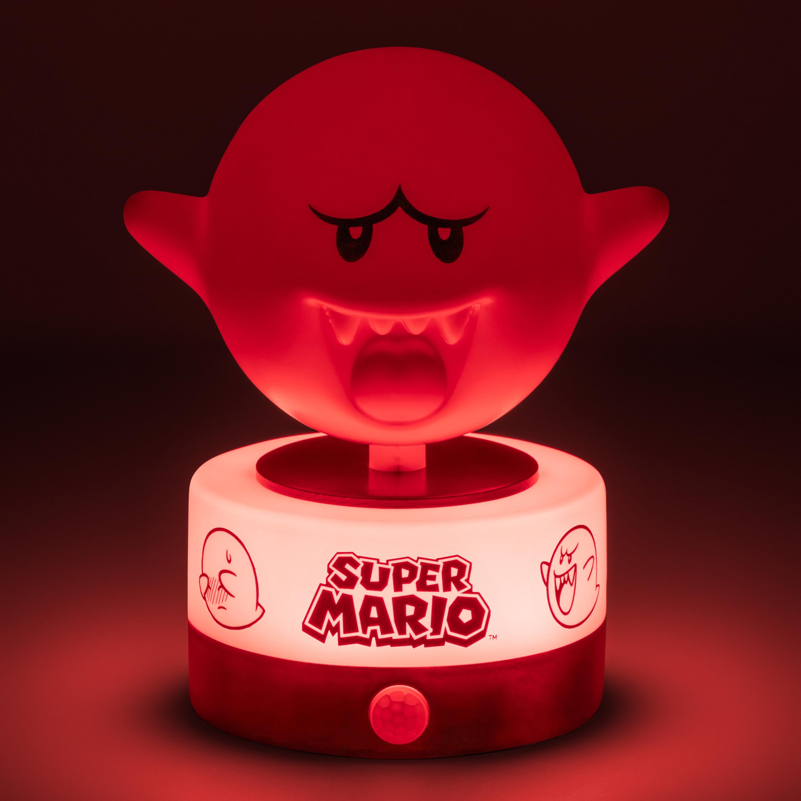 Paladone Super Mario Boo Motion Sensor Room Guard and Night Light - Image 4