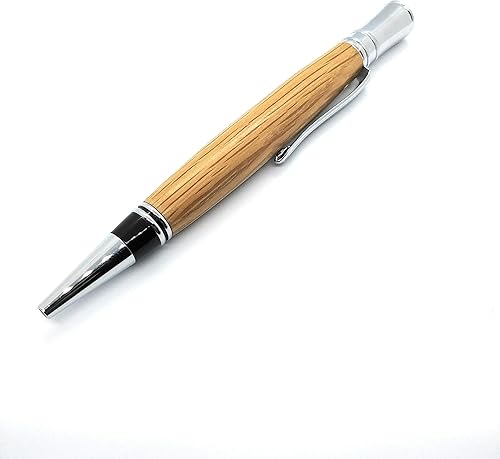 Miniatura 5 de Bourbon Barrel Pens - Handmade ballpoint ink pen, twist mechanism, Parker style refill from bourbon barrel staves