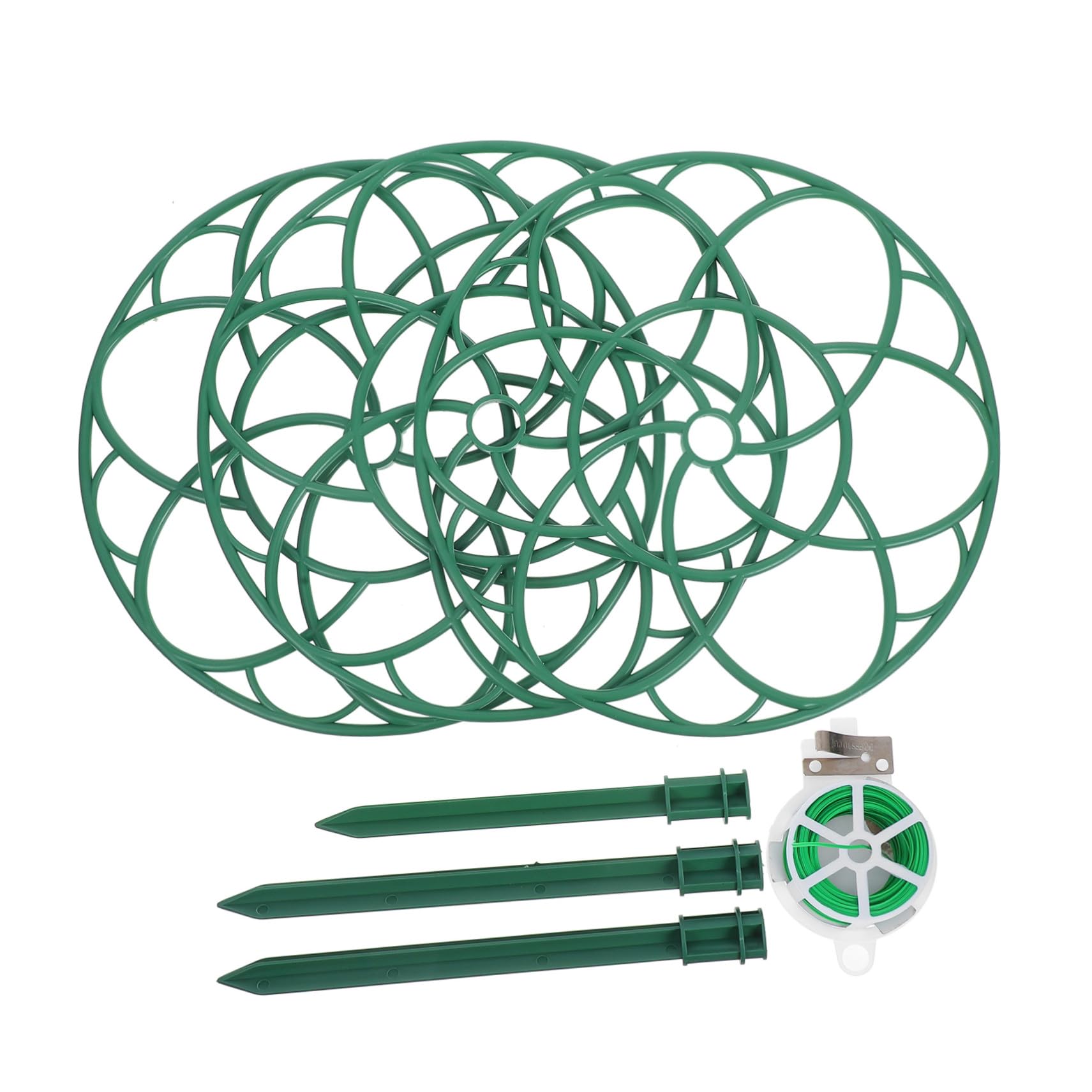Support de plantes grimpantes tomates roses treillis balcon Luxshiny